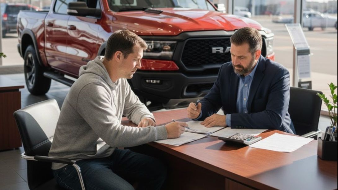 2026 Ram Rebel at the dealer