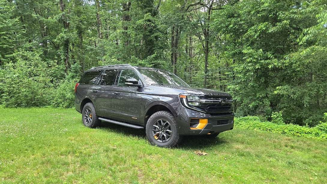 2026 Ford Expedition Tremor looking tough against a rural backdrop