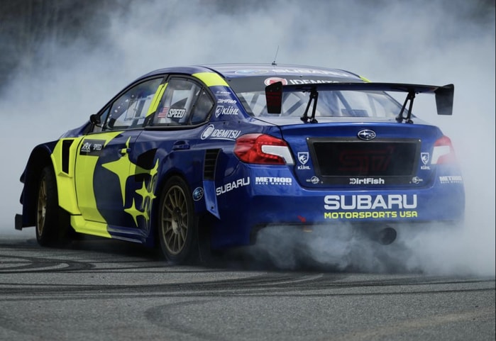 Scott Speed Subaru WRX sti