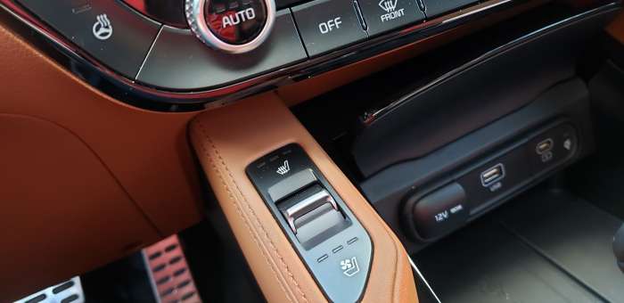 Image of 2023 Kia Telluride X-Pro heated seats and wheel by John Goreham